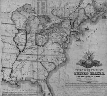 US Telegraphs 1853