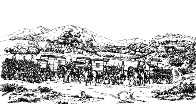 Military Telegraph Train 1868
